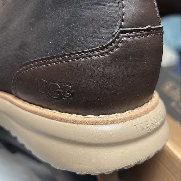 New UGG Men's Brown Union‎ Chukka Wp Boot 7M - Picture 4 of 5